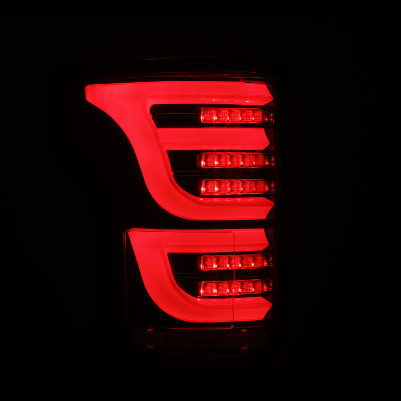 Load image into Gallery viewer, AlphaRex 15-20 Ford F150 Luxx-Series LED Tail Lights Alpha-Black
