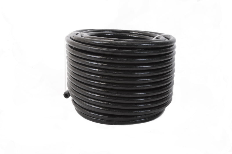 Load image into Gallery viewer, Aeromotive PTFE SS Braided Fuel Hose - Black Jacketed - AN-06 x 8ft 15322
