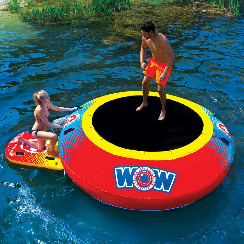 Load image into Gallery viewer, WOW Watersports Floating Pool and Lake Bouncer
