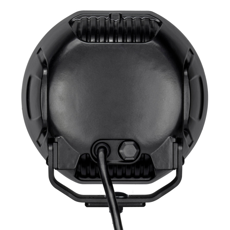 Load image into Gallery viewer, Go Rhino Xplor Blackout Series Maxline LED Hi/Low Beam w/Multi DRL (Surface Mount) 7in. - Blk
