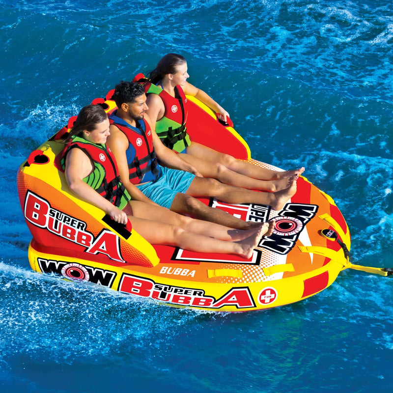 Load image into Gallery viewer, WOW Watersports Super Bubba Hi Vis Towable
