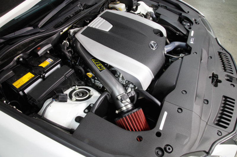 Load image into Gallery viewer, AEM Induction AEM 14-15 Lexus GS350 V6-3.5L F/I Gunmetal Gray Cold Air Intake 21-806C
