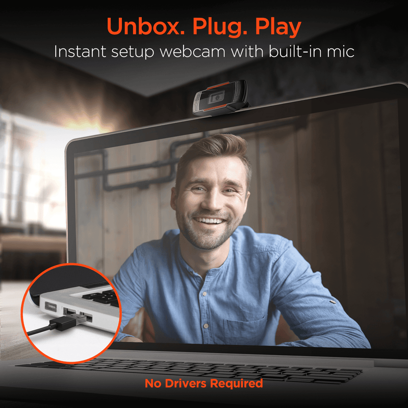 Load image into Gallery viewer, HyperGear HyperStream 1080P Webcam
