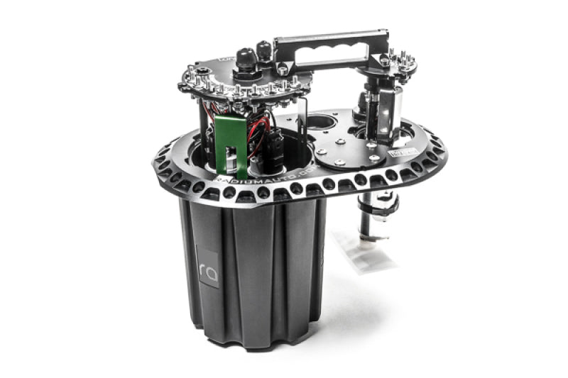Load image into Gallery viewer, Radium Engineering FCST-X Brushless Ti Automotive E5LM Fuel Cell Surge Tank (Pumps NOT Included)
