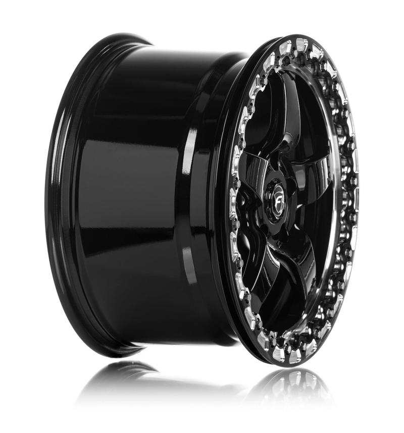 Load image into Gallery viewer, Forgestar D5 Beadlock 18x12 / 5x120.65 BP / ET56 / 8.8in BS Gloss Black Wheel
