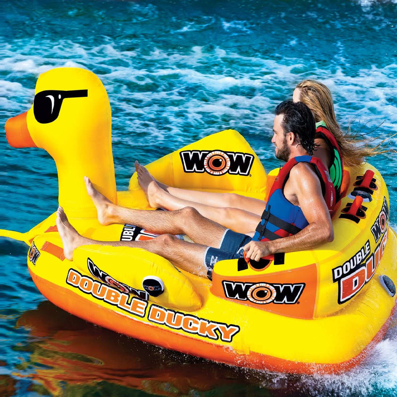 Load image into Gallery viewer, WOW Sports Double Ducky 2P Towable (19-1050)
