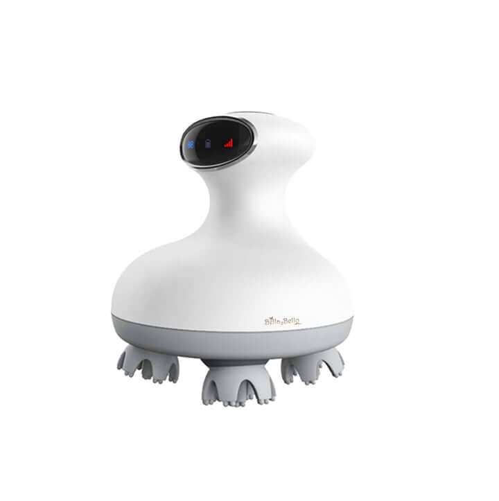 Load image into Gallery viewer, Bella2Bello Armona Electric 3D Vibrating Scalp Head &amp; Body Massager (White) 10386

