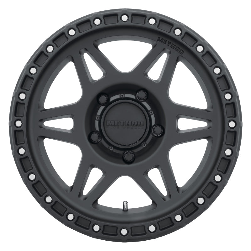 Load image into Gallery viewer, Method MR312 17x9 -12mm Offset 5x5 71.5mm CB Matte Black Wheel
