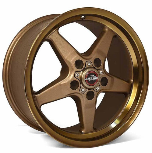 Race Star 92 Drag Star Bracket Racer 17x9.5 5x4.75BC 6BS Bronze Wheel