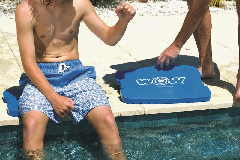 Load image into Gallery viewer, WOW Watersports Foam Dipped Seats 2Pck Blue Wave
