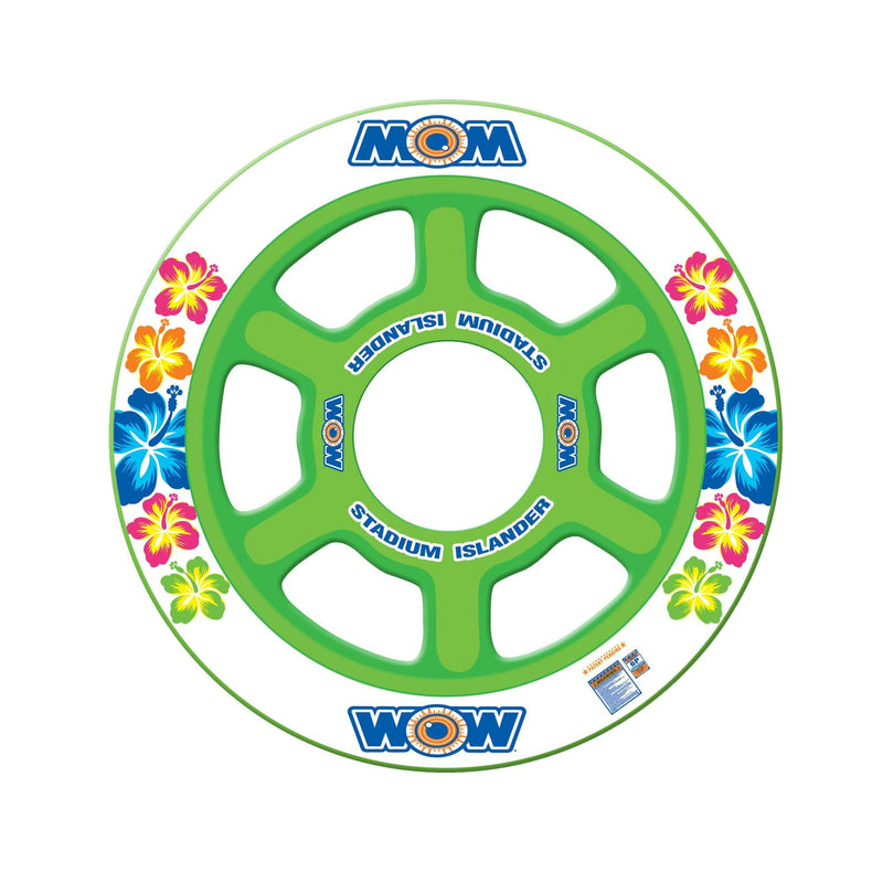 Load image into Gallery viewer, WOW Watersports Floating 6 Person Stadium Islander Water Lounge and Island
