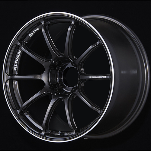 Advan RSIII 18x8.0 / +37 Offset / 5x100 / 63mm Bore / Black Gunmetallic and Ring YA38G37DBGR
