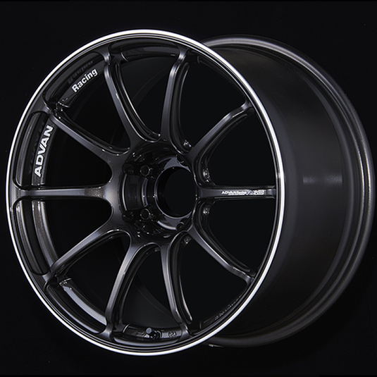 Advan RSIII 19x8.5 / +38 Offset / 5x112 / 66.5mm Bore / Black Gunmetallic and Ring YA39H38MBGR