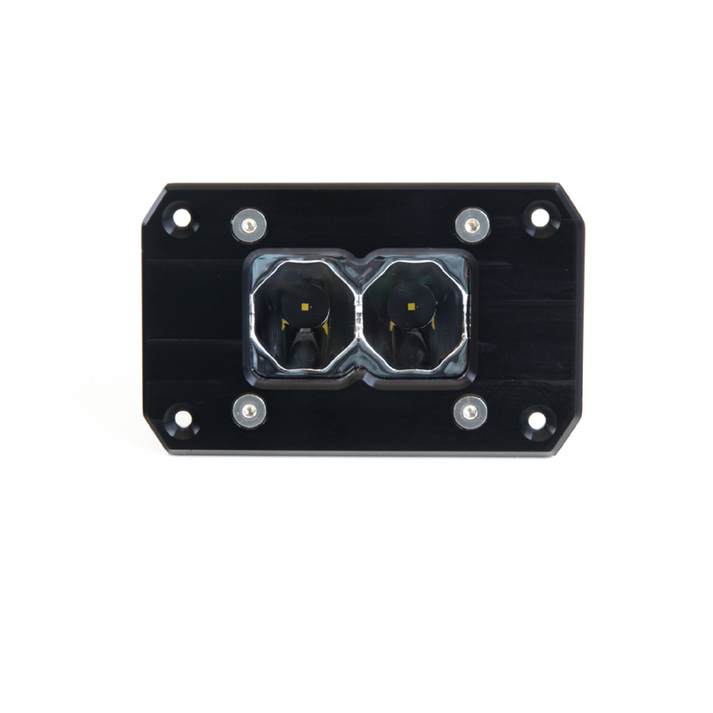 Load image into Gallery viewer, BA-2 Flush Mount Clear LED Pod Light
