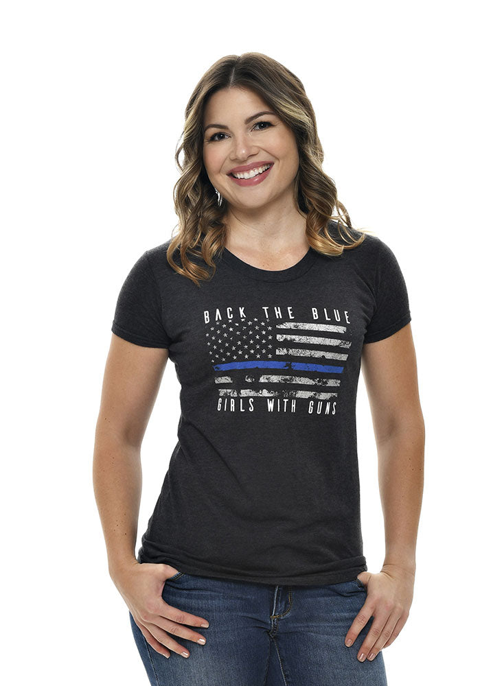 Load image into Gallery viewer, Back The Blue Tee
