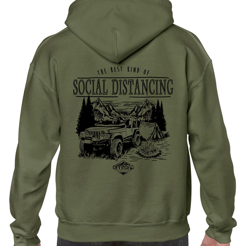Load image into Gallery viewer, Social Distancing Pullover Hoodie
