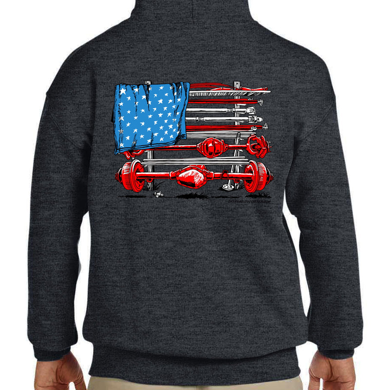 Load image into Gallery viewer, Parts Flag Pullover Hoodie
