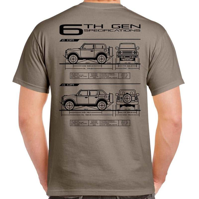 Load image into Gallery viewer, 6th Gen Blueprint T-Shirt
