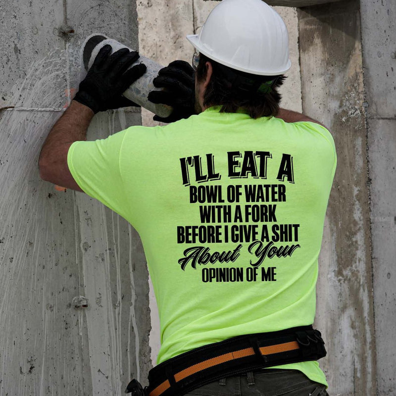 Load image into Gallery viewer, Opinion Of Me - Safety Hi-Vis T-Shirt
