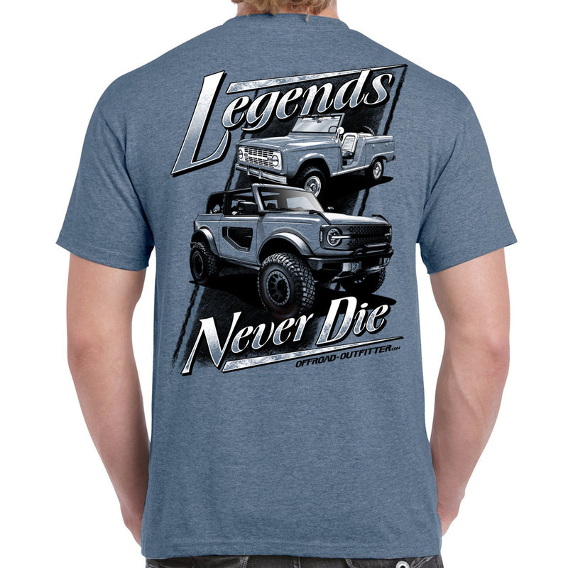 Load image into Gallery viewer, Legends Never Die Bronc T-shirt
