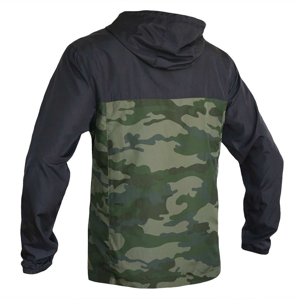 Dryflip Windbreaker (Black/Camo) - Skoutley Outdoors LLC