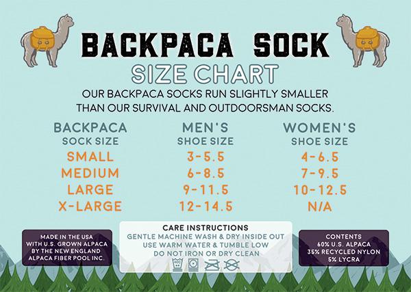 Load image into Gallery viewer, BACKPACA Lightweight Hiker Alpaca Ankle Socks
