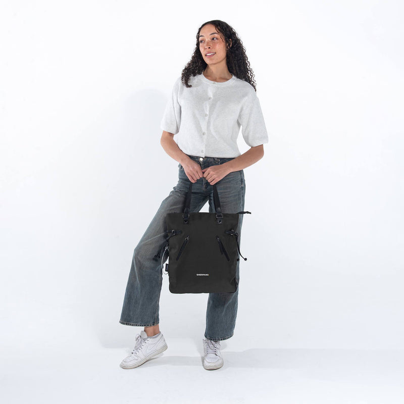 Load image into Gallery viewer, Tempest AT | Convertible Tote  - Carbon Black
