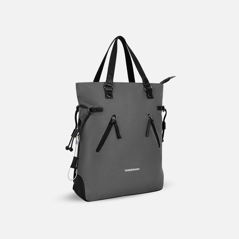 Load image into Gallery viewer, Tempest AT | Convertible Tote  - Carbon Black
