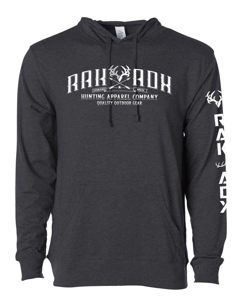Load image into Gallery viewer, Backwoods Retreat Long Sleeve Hooded Tee
