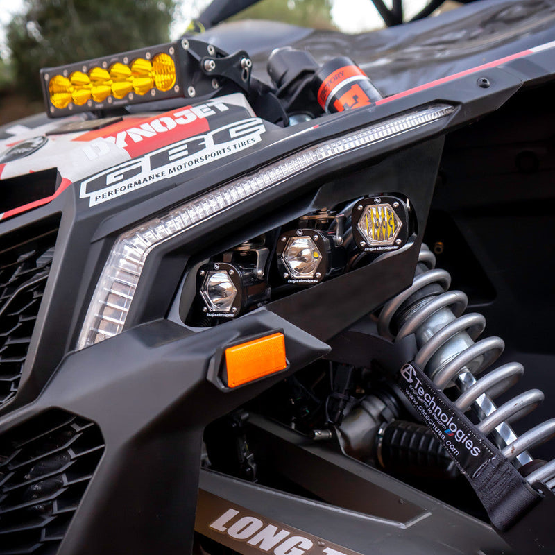 Load image into Gallery viewer, Baja Designs Can-Am X3 Headlight Kit S1 Spot W/C Headlight Kit
