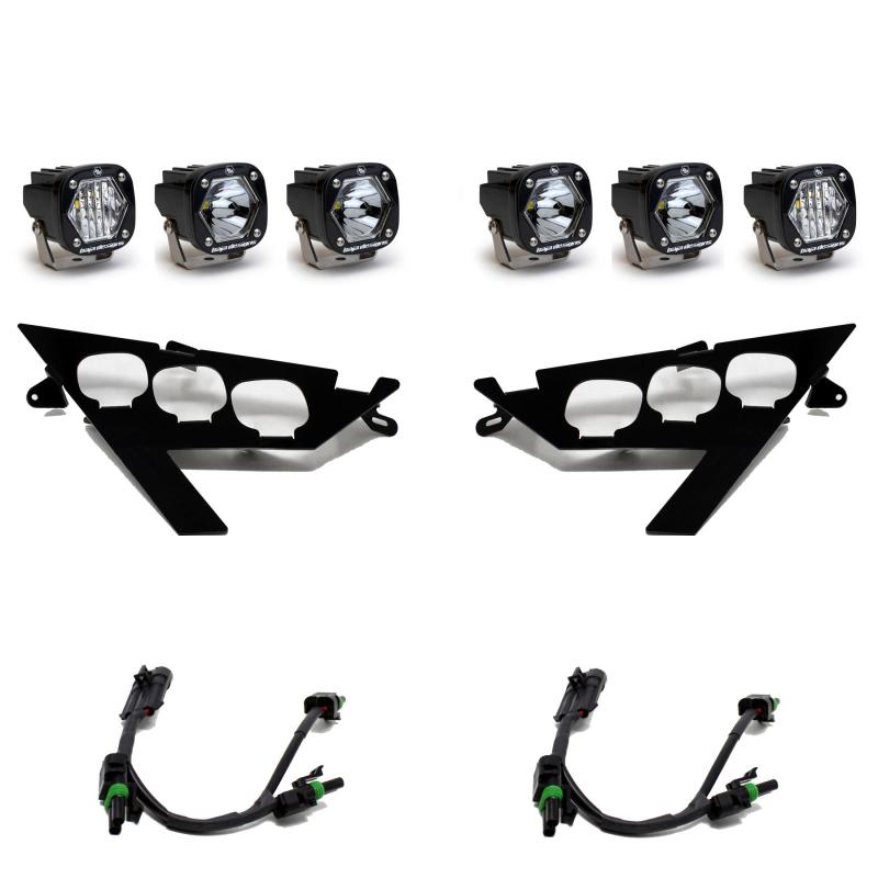 Load image into Gallery viewer, Polaris RZR S1 LED/Laser Headlight Kit | 2020–2024

