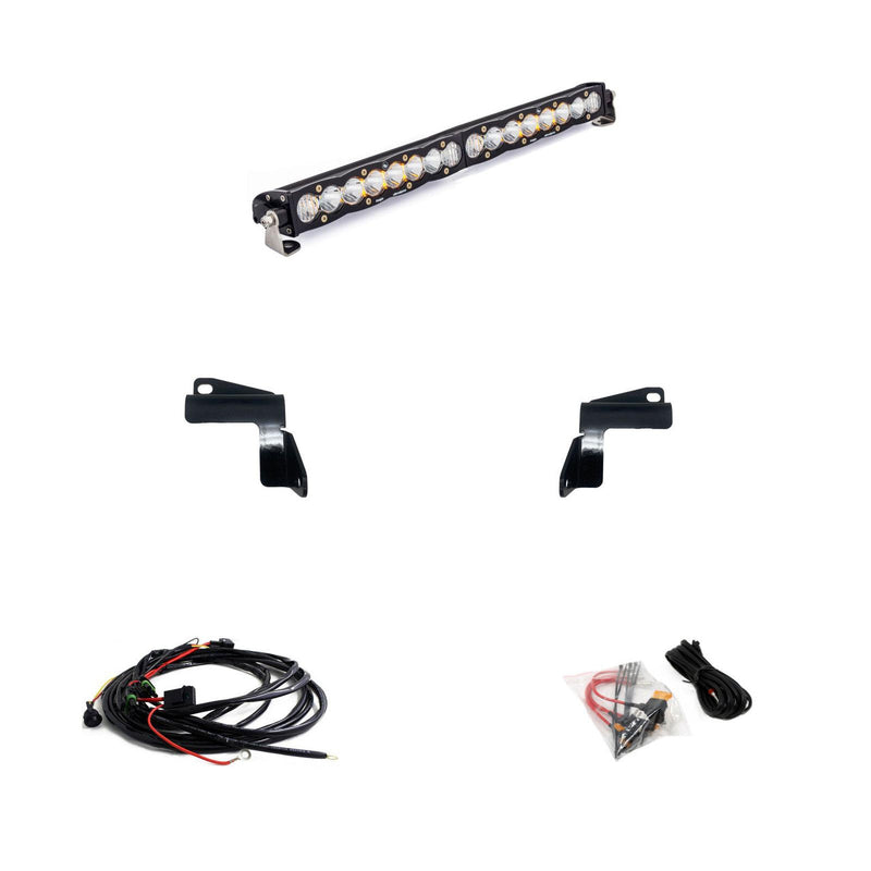 Load image into Gallery viewer, Baja Designs S8 20 Inch Bumper Light Bar Kit | 2020-22 Sierra GMC 2500HD/3500HD
