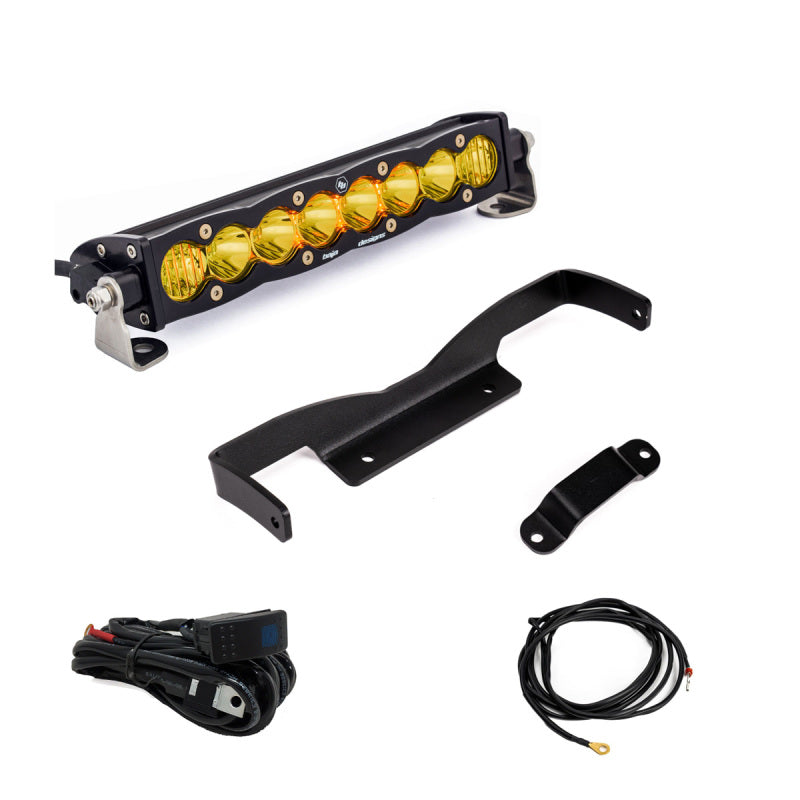 Load image into Gallery viewer, Can-Am Maverick R S8 10" Amber Shock Tower Light Kit
