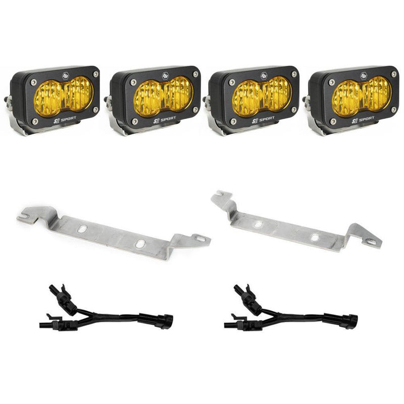 Load image into Gallery viewer, Baja Designs S2 Sport Dual Fog Pocket Kit | 2022+ Toyota Tundra
