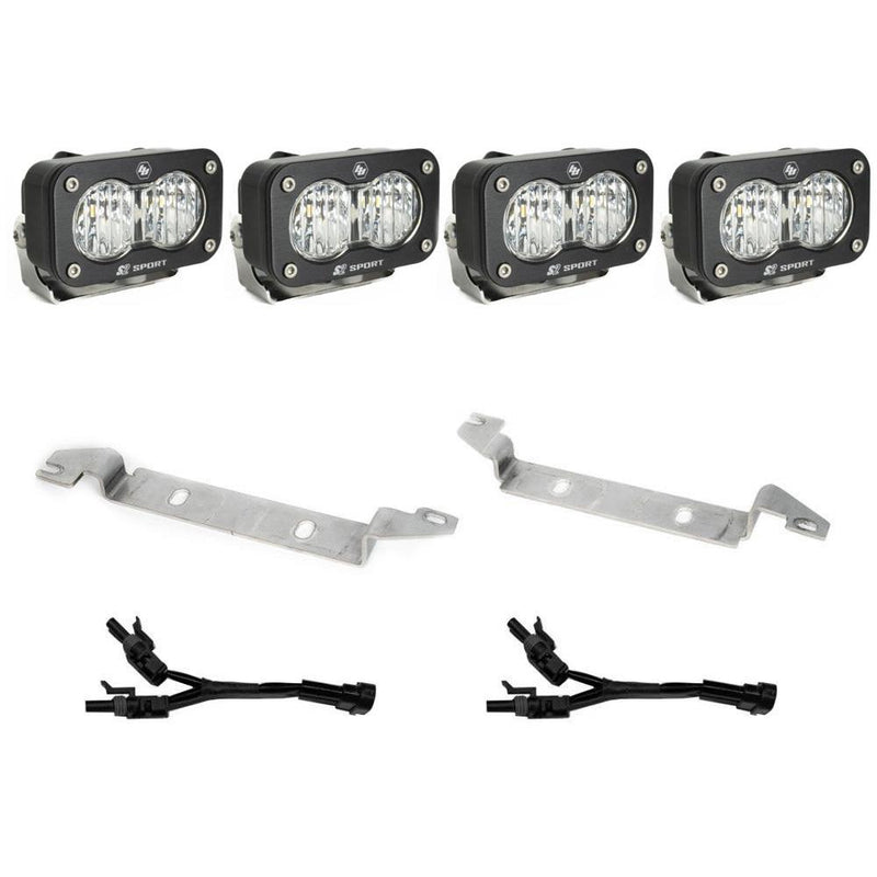 Load image into Gallery viewer, Baja Designs S2 Sport Dual Fog Pocket Kit | 2022+ Toyota Tundra
