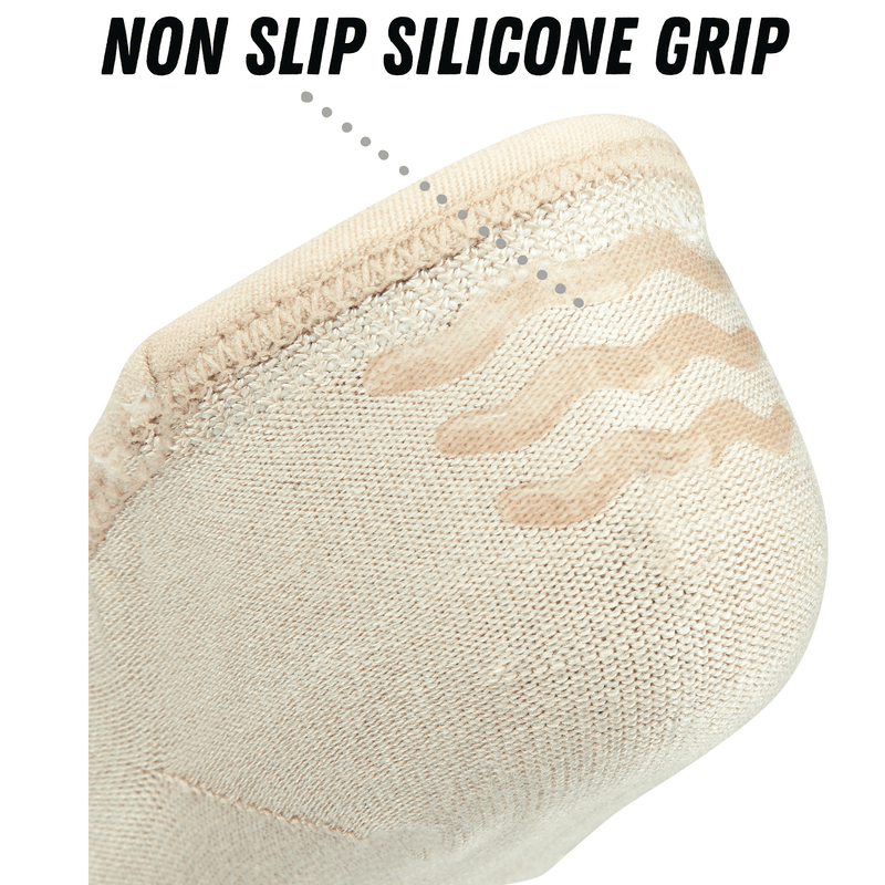 Load image into Gallery viewer, Bamboo Sports Super Low Cut No Show Bamboo Rayon Socks- Breathable, Moisture Wicking, Odor Eliminating, 4 Pair
