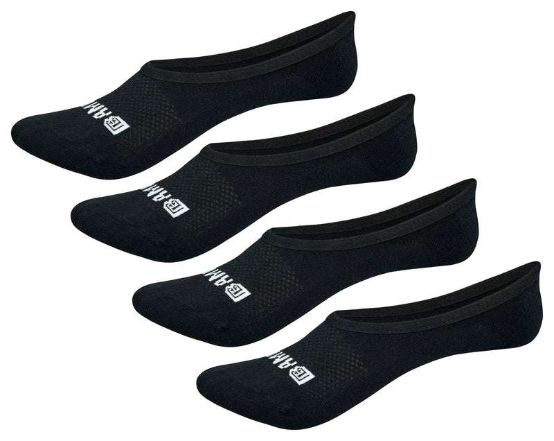 Load image into Gallery viewer, Bamboo Sports Super Low Cut No Show Bamboo Rayon Socks- Breathable, Moisture Wicking, Odor Eliminating, 4 Pair
