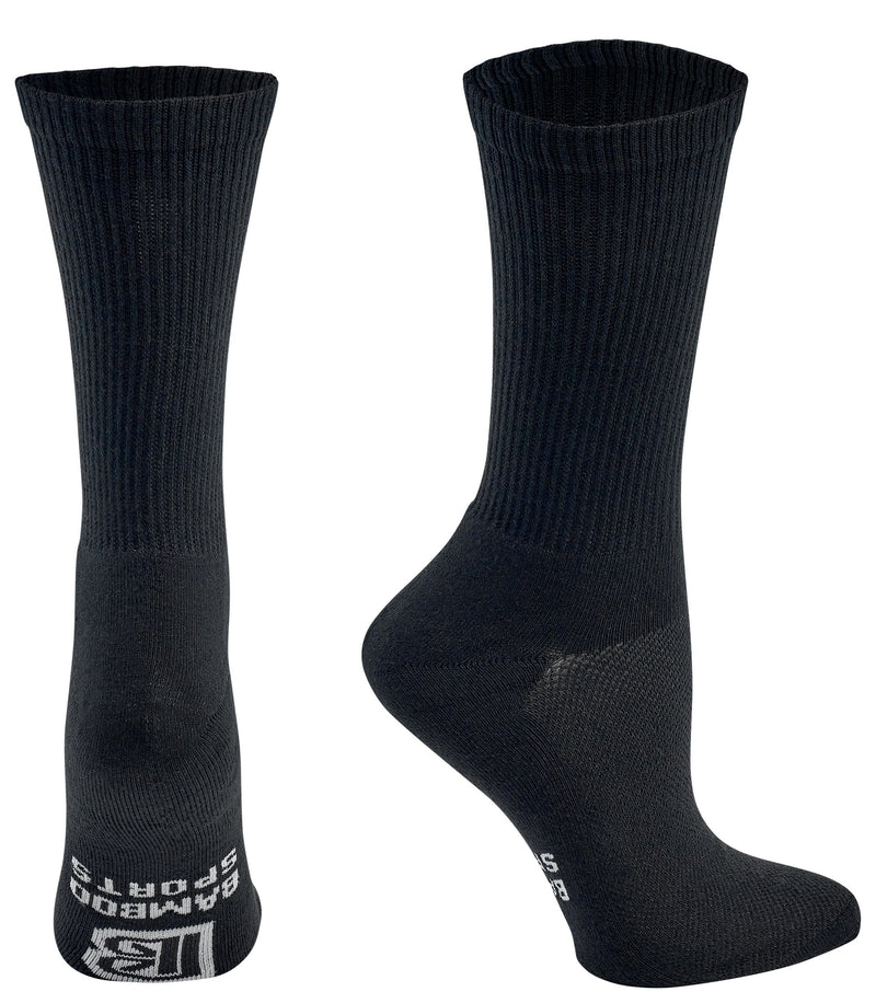 Load image into Gallery viewer, Men's Bamboo Rayon Crew Dress Socks
