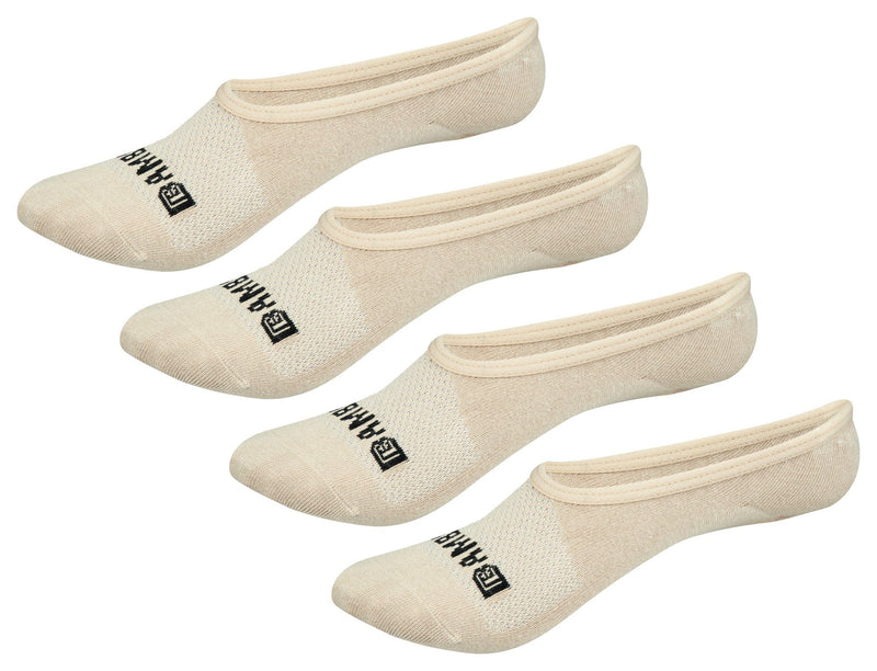 Load image into Gallery viewer, Bamboo Sports Super Low Cut No Show Bamboo Rayon Socks- Breathable, Moisture Wicking, Odor Eliminating, 4 Pair
