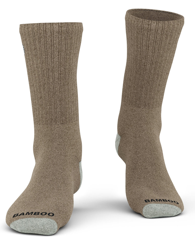 Load image into Gallery viewer, Premium Bamboo Rayon Crew Socks
