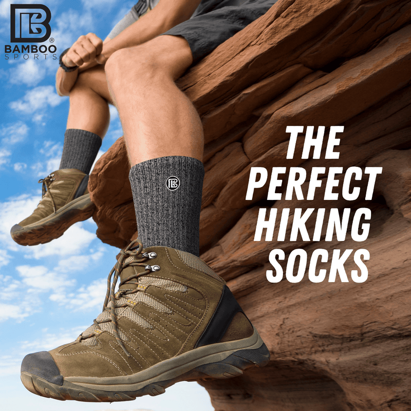 Load image into Gallery viewer, Premium Bamboo Rayon Crew Socks
