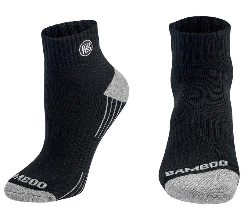 Load image into Gallery viewer, Premium Bamboo Rayon Quarter High Crew Socks
