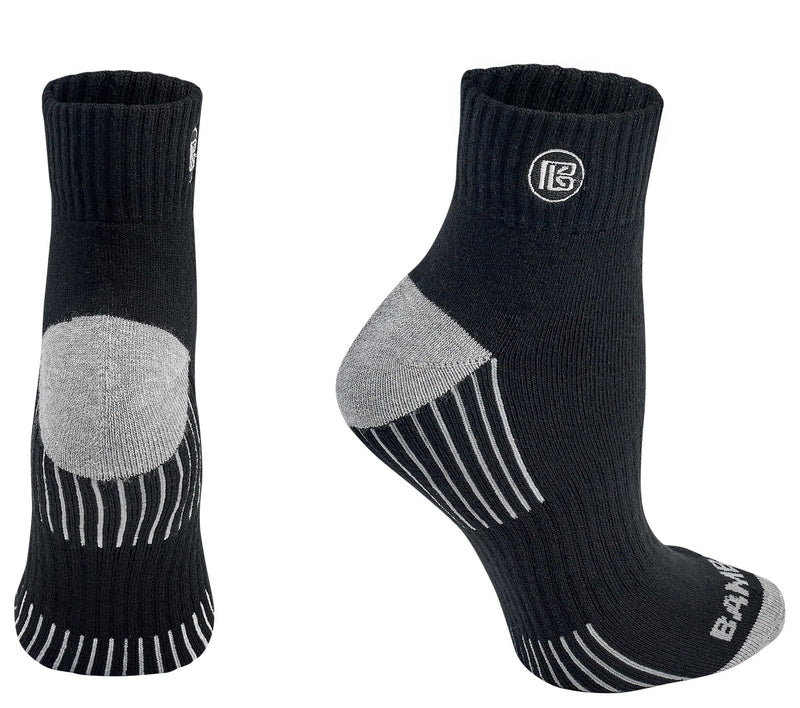Load image into Gallery viewer, Premium Bamboo Rayon Quarter High Crew Socks
