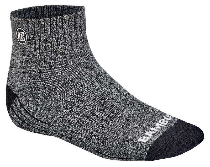 Load image into Gallery viewer, Premium Bamboo Rayon Quarter High Crew Socks
