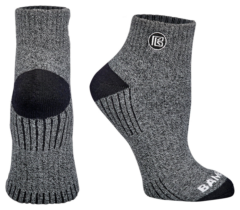 Load image into Gallery viewer, Premium Bamboo Rayon Quarter High Crew Socks
