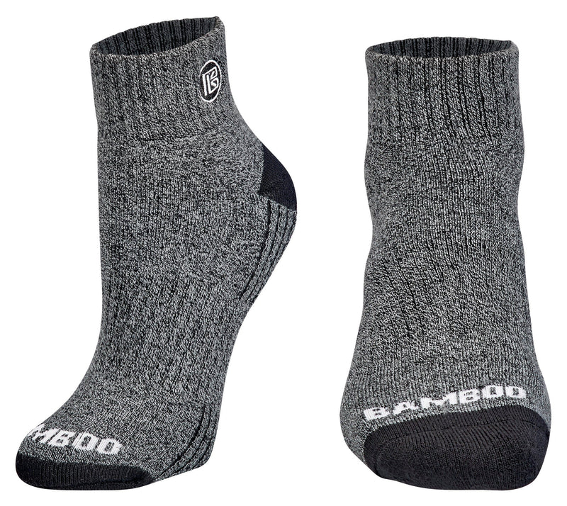 Load image into Gallery viewer, Premium Bamboo Rayon Quarter High Crew Socks
