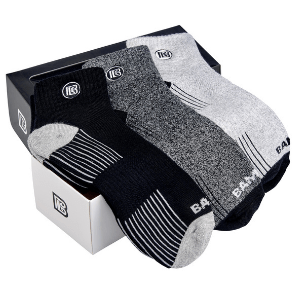 Load image into Gallery viewer, Premium Bamboo Rayon Quarter Crew Socks Gift Box
