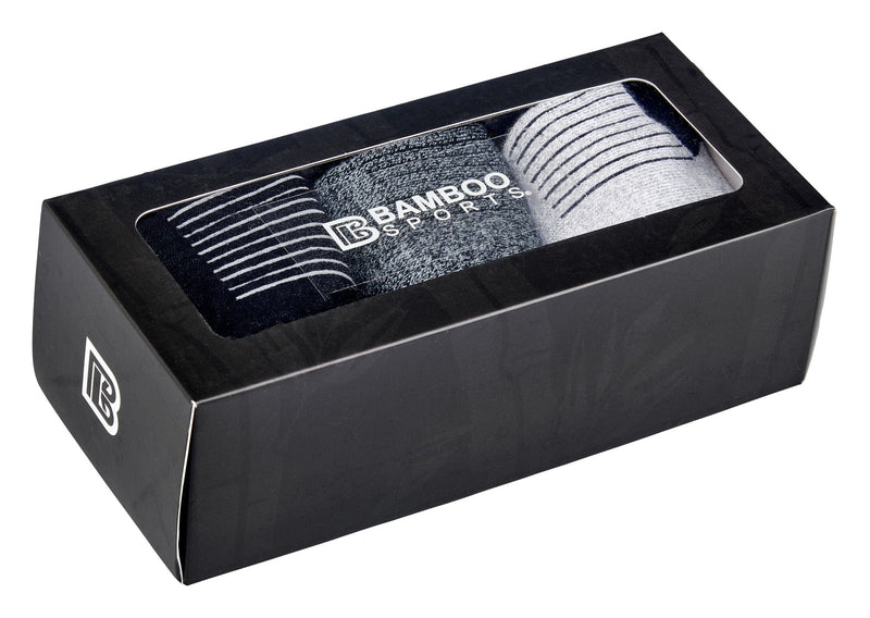 Load image into Gallery viewer, Premium Bamboo Rayon Quarter Crew Socks Gift Box
