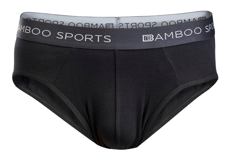 Load image into Gallery viewer, Men's Bamboo Rayon No Fly Briefs Available in all sizes &amp; 3 Colors, 4 Pack
