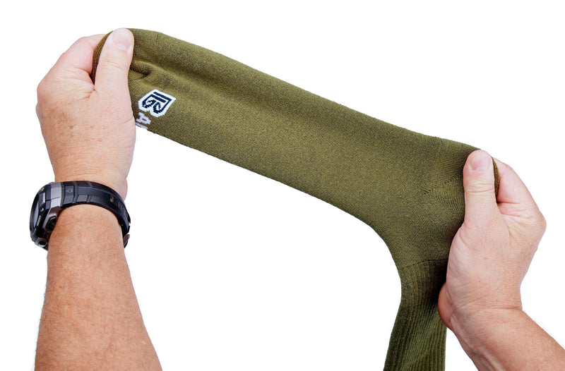 Load image into Gallery viewer, Military Knee high Premium Crew Socks (2 Pack)
